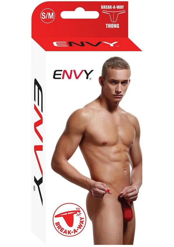 Envy Menswear Breakaway Thong - Red