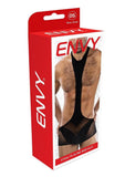 Envy Menswear Stealth Sling Bodysuit - Black