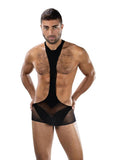 Envy Menswear Stealth Sling Bodysuit - Black