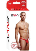 Envy Menswear Low Rise Thong - Red