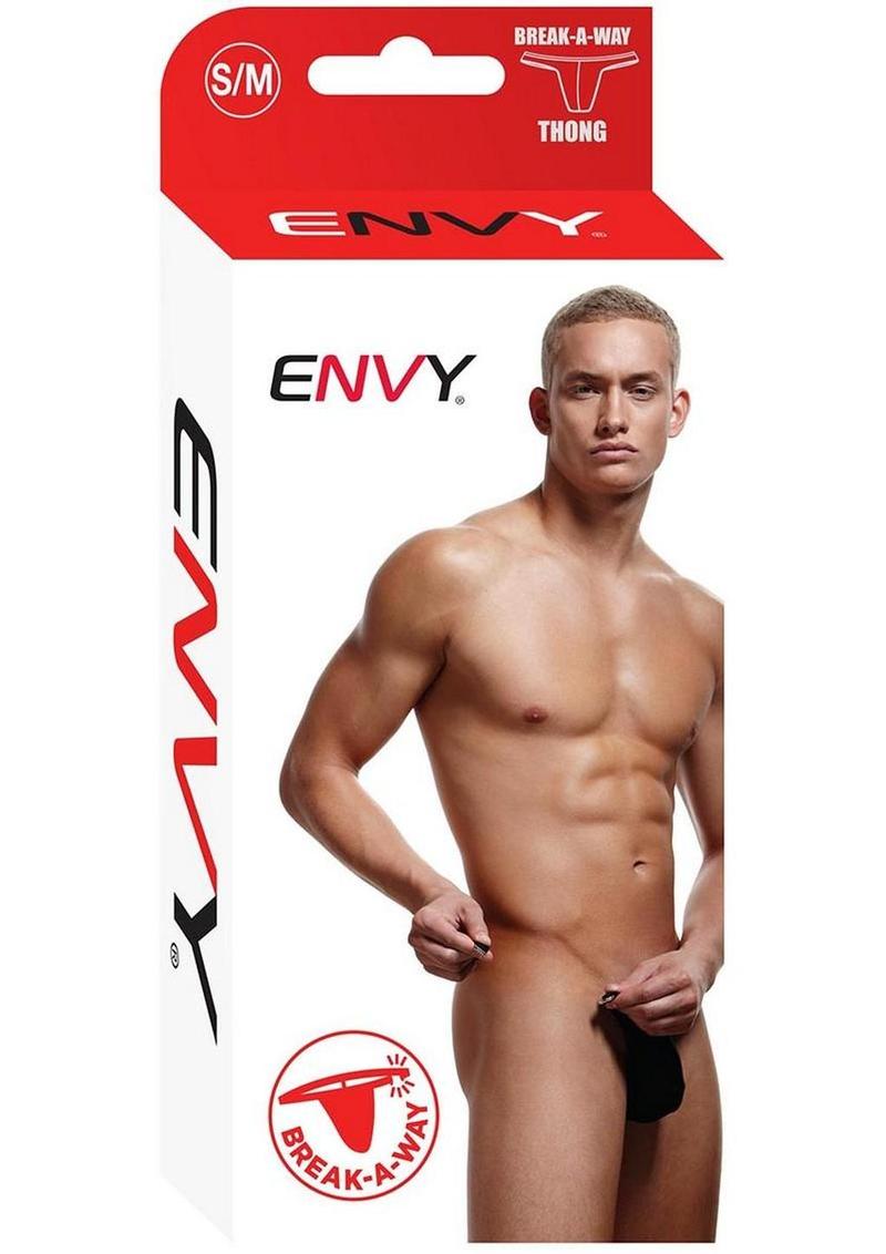 Envy Menswear Breakaway Thong - Black