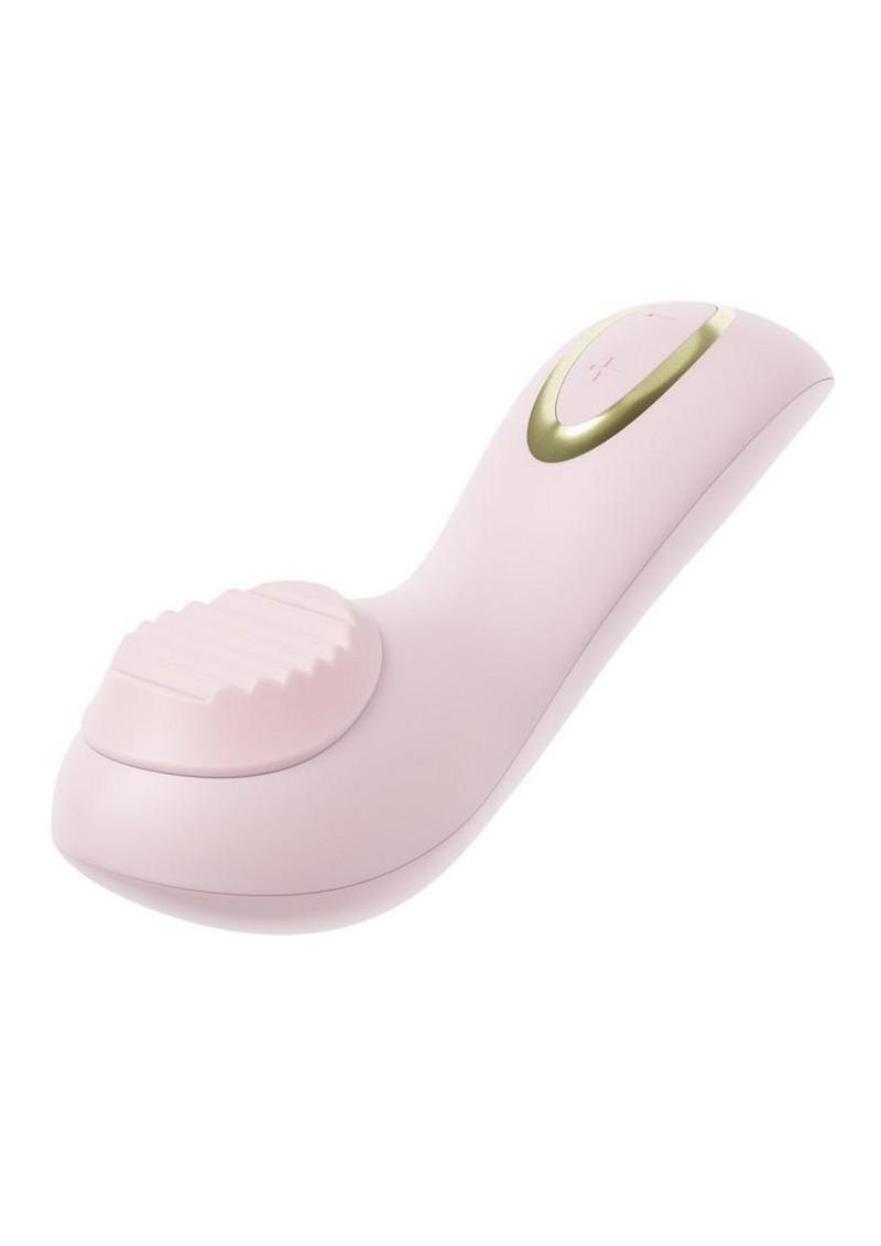 Delice Dahlia Rechargeable Silicone Stimulating Personal Massager - Pink