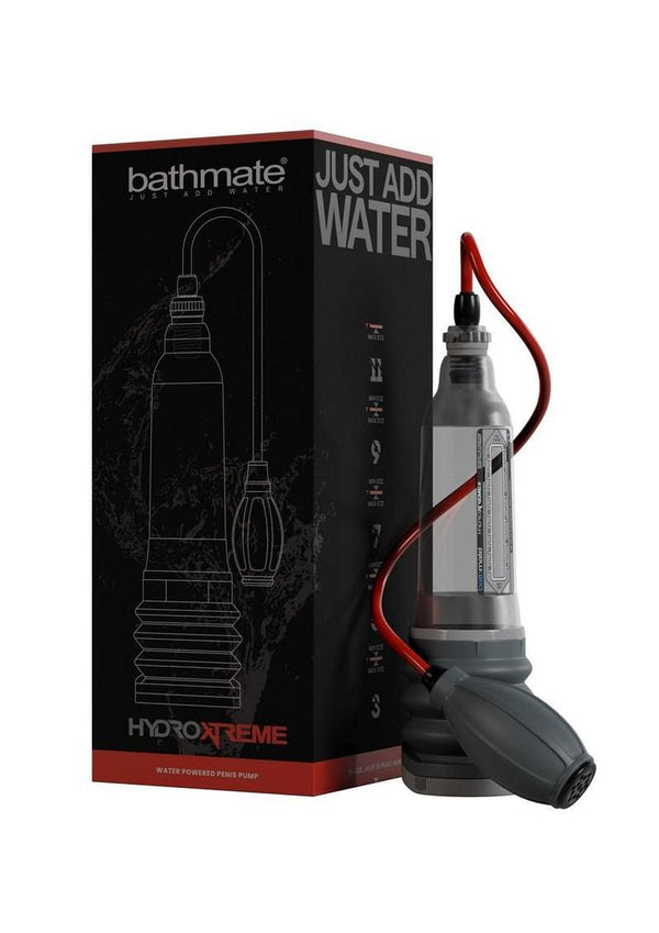 HydroXtreme6 Penis Pump Only - Clear/Gray