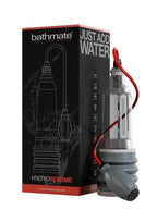HydroXtreme8 Penis Pump Only - Clear/Gray