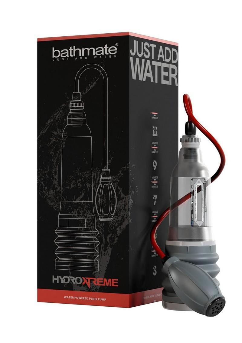 HydroXtreme5 Penis Pump Only - Clear/Gray