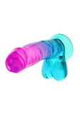 B Yours Candy Colored Dildo 5.5in - Blue/Pink