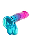 B Yours Candy Colored Dildo 5.5in - Blue/Pink