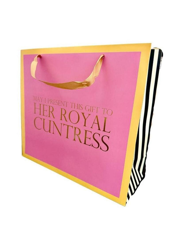 May I Present This Gift To Her Royal Cuntress Gift Bag - Large