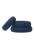 Svakom Triooo Silicone Cock Ring Set (3 Piece) - Blue