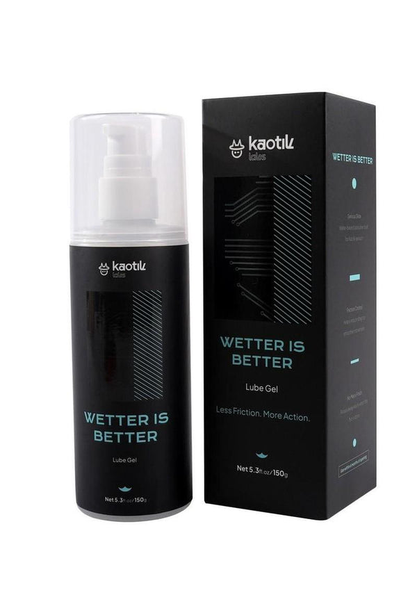 Kaotik Labs Wetter is Better Lube Water Based Lubricant Gel 5.3oz