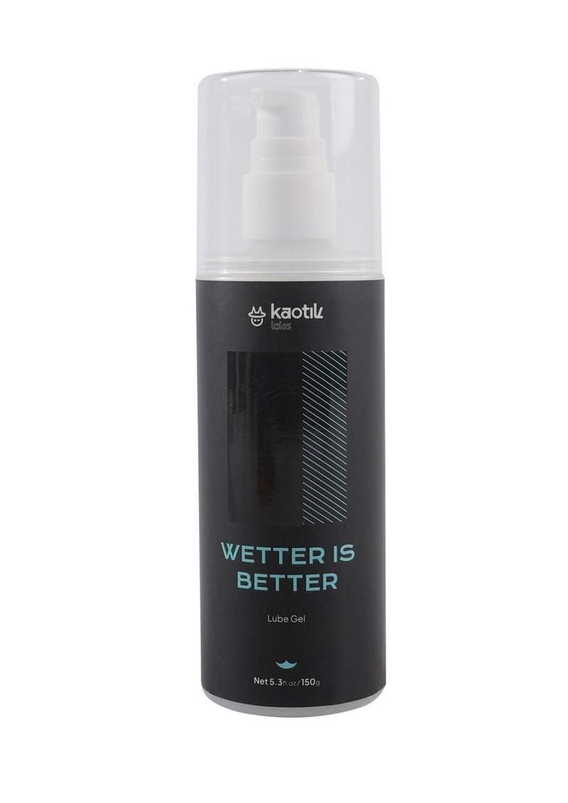 Kaotik Labs Wetter is Better Lube Water Based Lubricant Gel 5.3oz