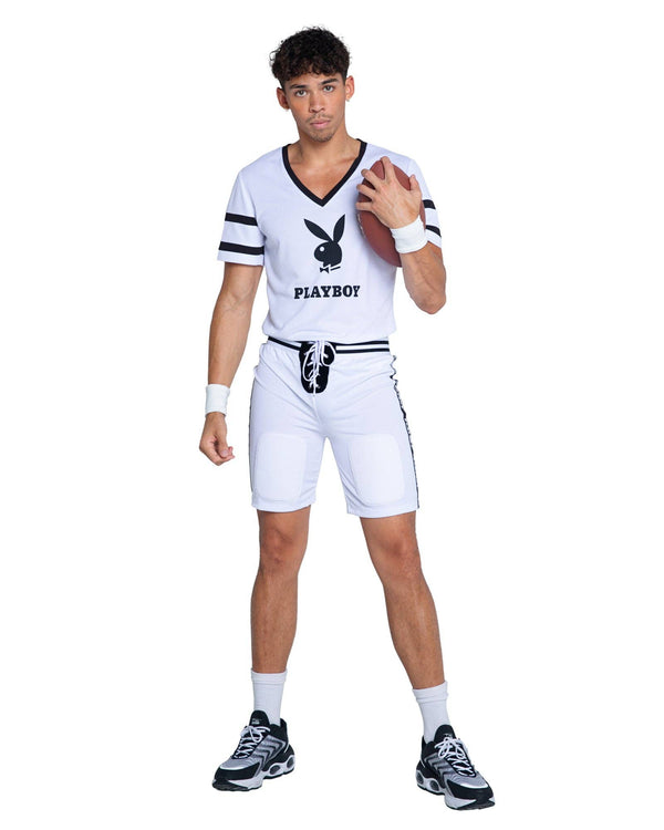 Playboy Football Touchdown Hunk - White/Black
