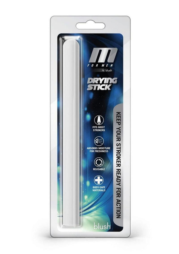 M for Men Drying Stick Counter Display (12 Piece) - White