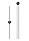 M for Men Drying Stick Counter Display (12 Piece) - White