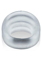 Hunkyjunk Expander Slimmer Scoop Style Silicone Cockring - Clear Steam