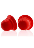 Hunkyjunk Nano Nips Just the Tip Silicone Nipple Nubs - Red