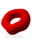 Hunkyjunk Fit Grips Ergo-Fit Silicone Cockrings (2 Pack) - Black/Red