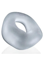 Hunkyjunk Fit Bulge Hung-Style Silicone Cockring - Clear Steam