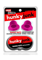Hunkyjunk Nano Nips Just the Tip Silicone Nipple Nubs - Pink