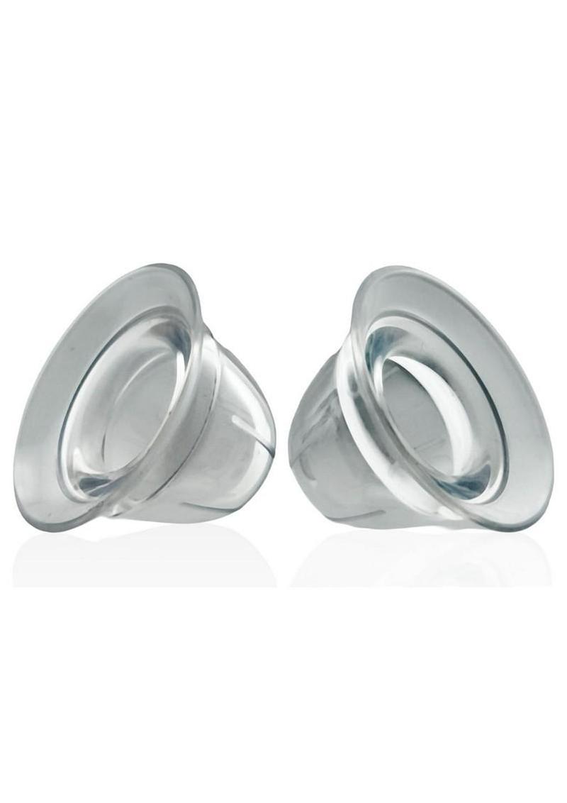 Hunkyjunk Nano Nips Just the Tip Silicone Nipple Nubs - Clear