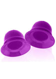 Hunkyjunk Nano Nips Just the Tip Silicone Nipple Nubs - Purple