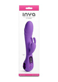 INYA O'Rabbit Rechargeable Silicone Rabbit Vibrator - Purple
