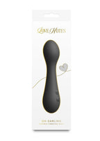 Love Notes Oh Darling Rechargeable Silicone Flexible Vibrating Wand - Black