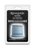 Renegade Buster Silicone Ball Stretcher (2 Piece) - Gray