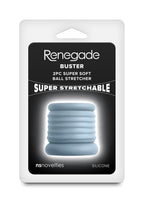 Renegade Buster Silicone Ball Stretcher (2 Piece) - Gray