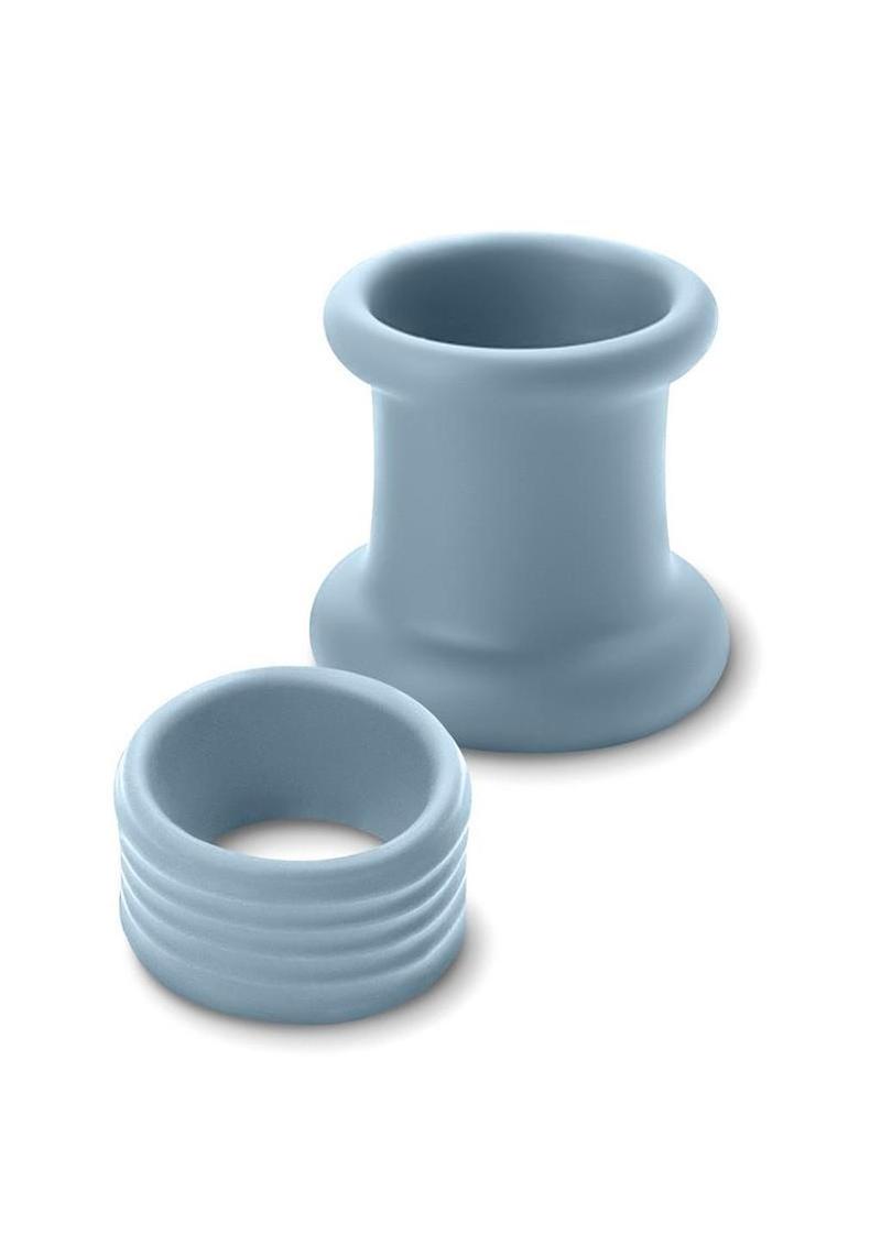 Renegade Buster Silicone Ball Stretcher (2 Piece) - Gray