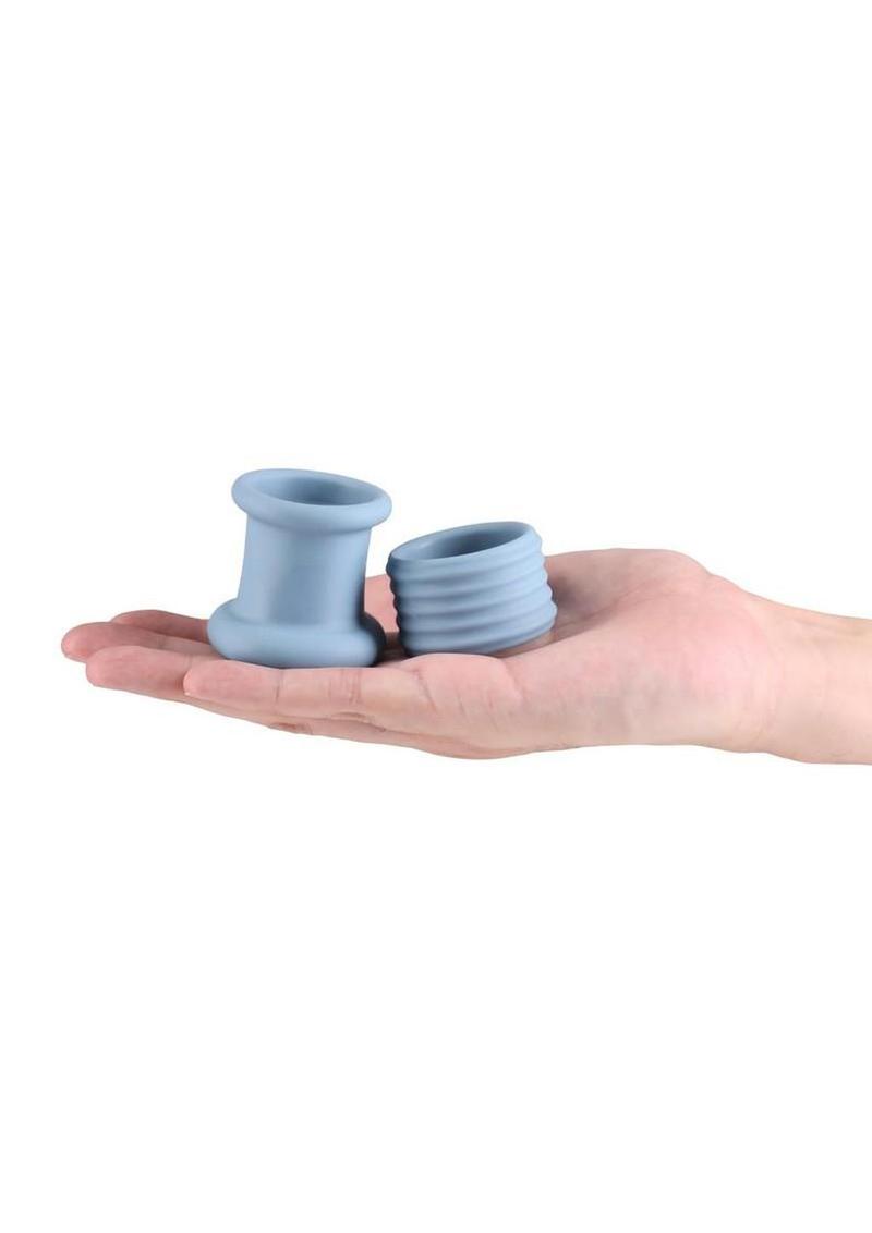 Renegade Buster Silicone Ball Stretcher (2 Piece) - Gray
