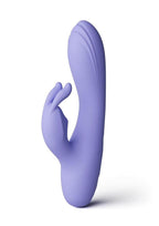 Love Notes Stay Rechargeable Silicone Petite Rabbit Vibrator - Lavender