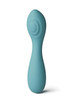X & O's Cherish Rechargeable Silicone Curved Vibrator - Teal