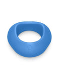 B-Vibe Flex Ring Delta Silicone Cock Ring - Blue