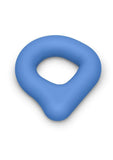 B-Vibe Flex Ring Drip Silicone Cock Ring - Blue