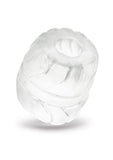 B-Vibe Stretch Tech Barrel Ultra Stretchy Cock Ring - Clear