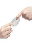 B-Vibe Stretch Tech Barrel Ultra Stretchy Cock Ring - Clear