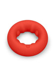 B-Vibe Flex Ring Grip Silicone Cock Ring - Red