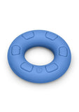 B-Vibe Flex Ring Ultra Soft Silicone Cock Ring - Blue