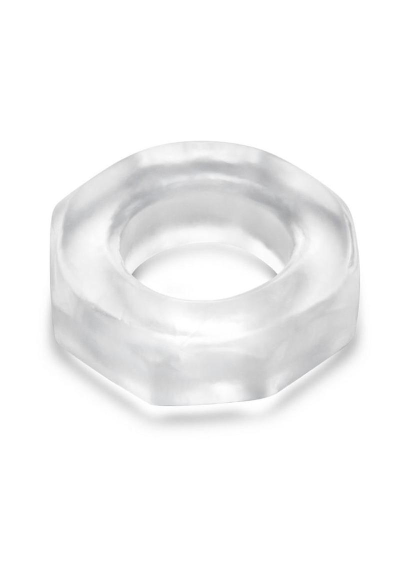 B-Vibe Stretch Tech Bolt Ultra Stretchy Cock Ring - Clear