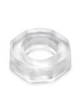 B-Vibe Stretch Tech Bolt Ultra Stretchy Cock Ring - Clear