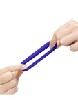 B-Vibe Flex Ring GT Silicone Cock Ring 32mm - Blue