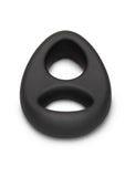 B-Vibe Flex Ring Eight Silicone Cock Ring - Black