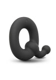 B-Vibe Flex Ring Tap Silicone Cock Ring - Black