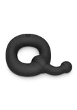 B-Vibe Flex Ring Tap Silicone Cock Ring - Black