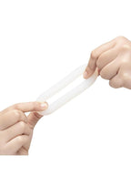 B-Vibe Flex Ring Loop Silicone Cock Ring - Clear