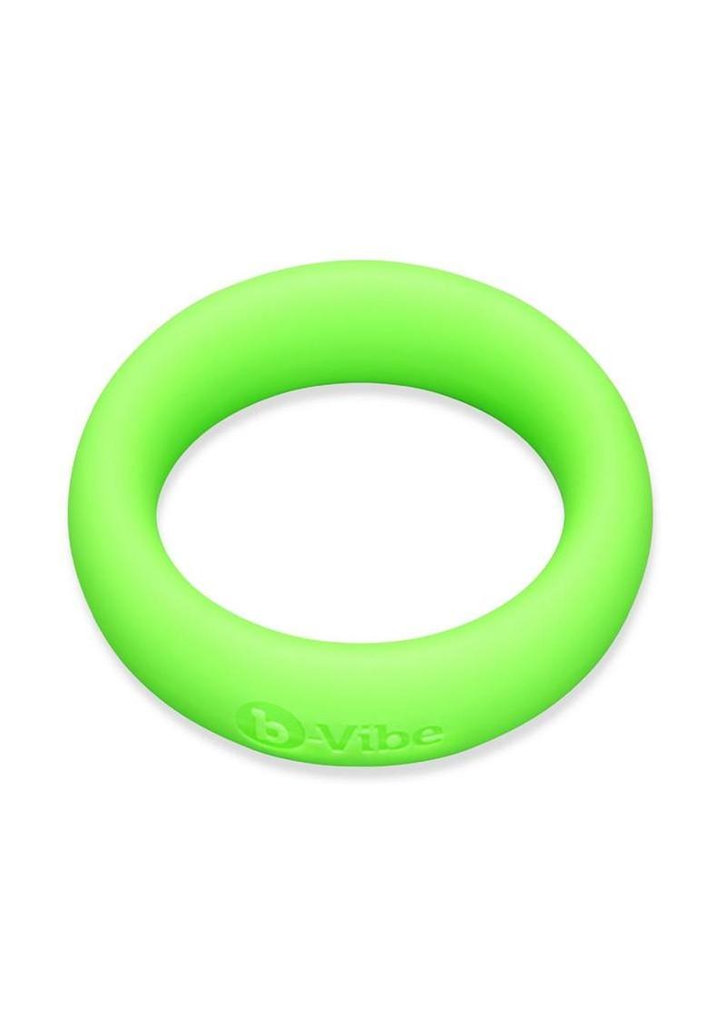 B-Vibe Snug Ring Silicone Cock Ring 45mm - Green