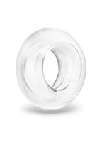 B-Vibe Stretch Tech Choke Cock Ring - Clear