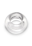 B-Vibe Stretch Tech Choke Cock Ring - Clear