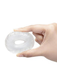B-Vibe Stretch Tech Drive Ultra Stretchy Cock Ring - Clear